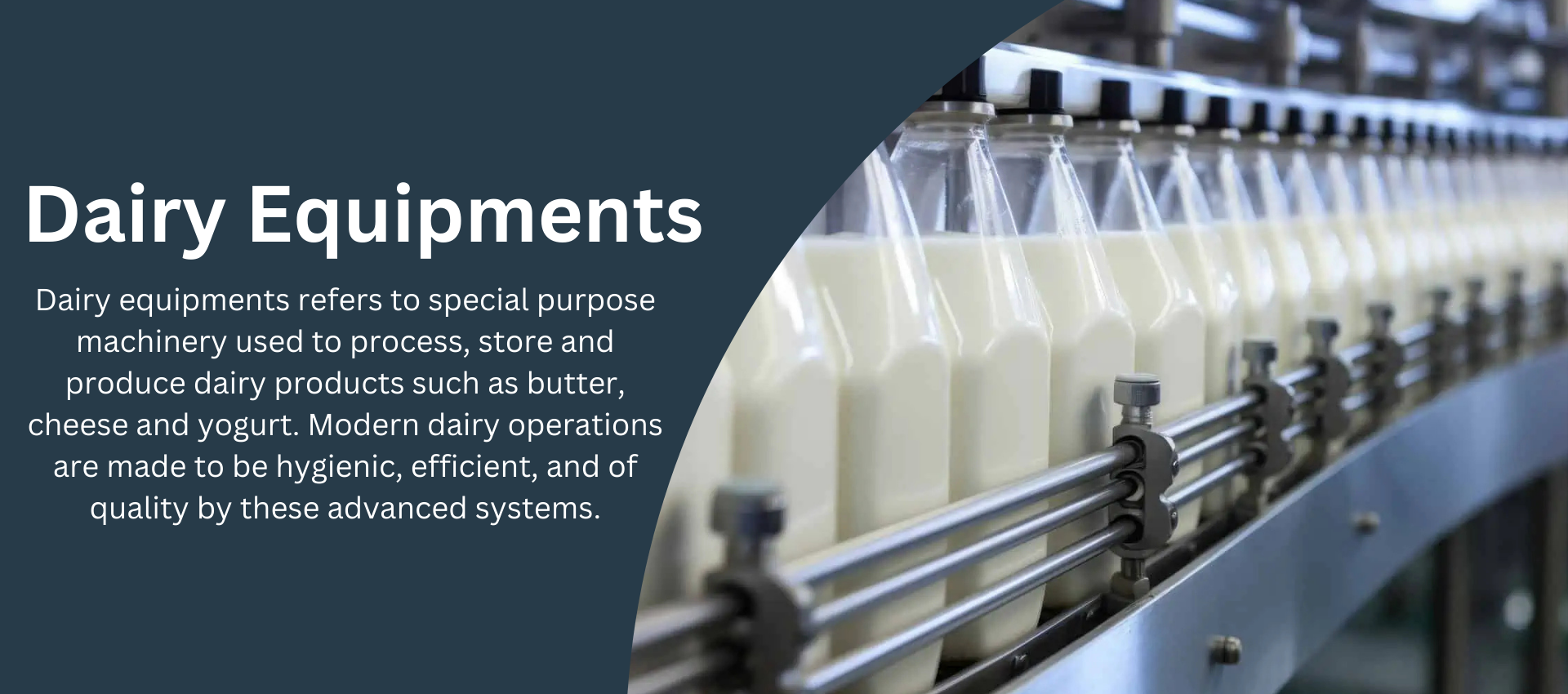 Dairy Equipment Banner